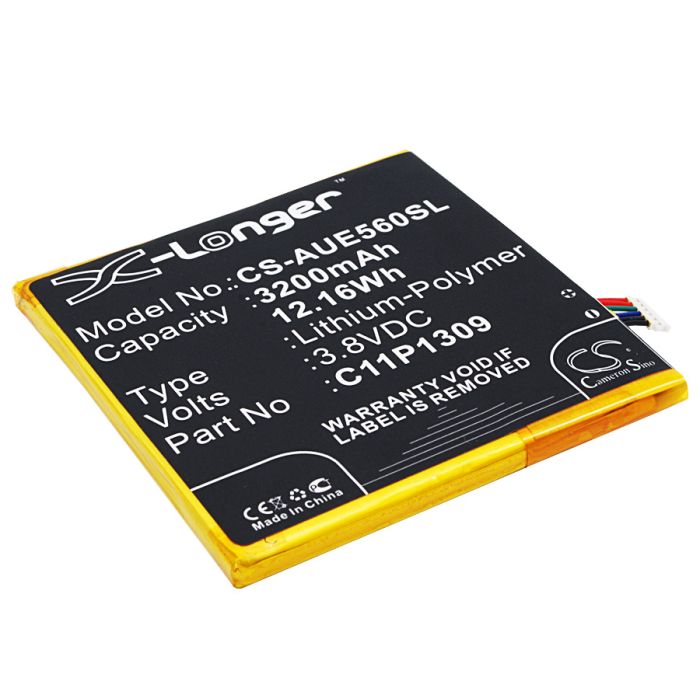 Asus Fonepad Note 6, Fonepad Note FHD6, ME560CG akku 3200 mAh