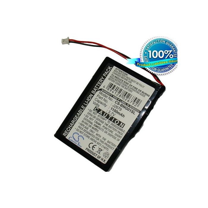 Blaupunkt Lucca 3.3 Navi GPS akku 1100 mAh