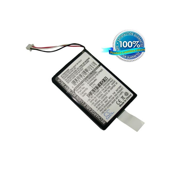 Blaupunkt TravelPilot 100, TravelPilot 1300, TravelPilot 200, TravelPilot 2310 akku 800 mAh