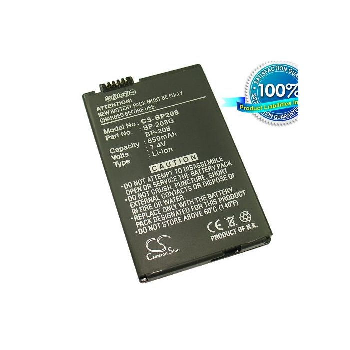 Canon BP-208, BP-208DG yhteensopiva akku 850 mAh