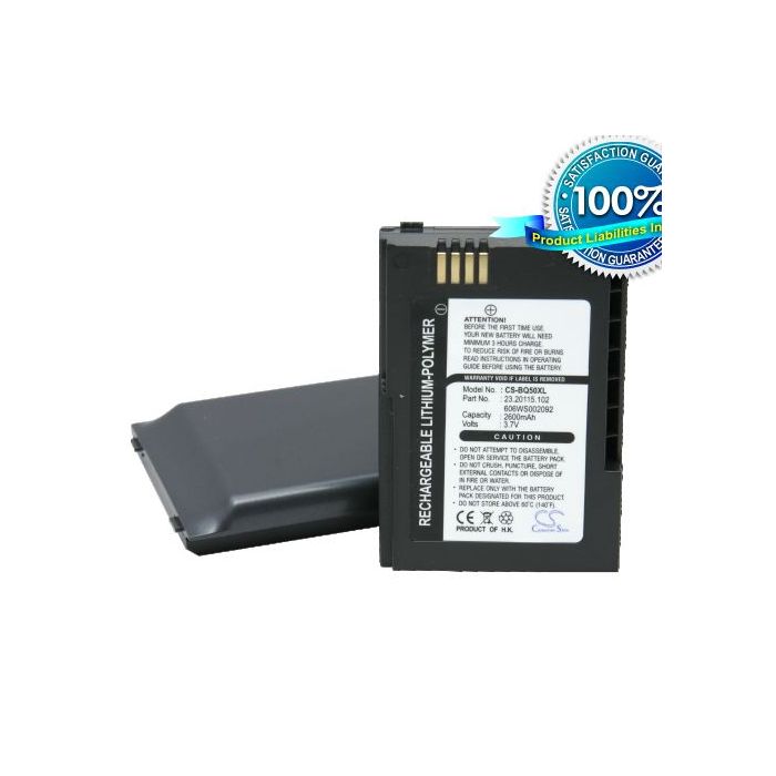 BenQ P50, Benq-Siemens P50 tehoakku 2600 mAh