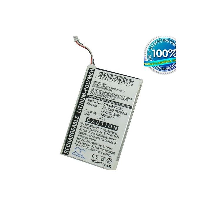 Creative Zen Vision M 30GB akku 1400 mAh