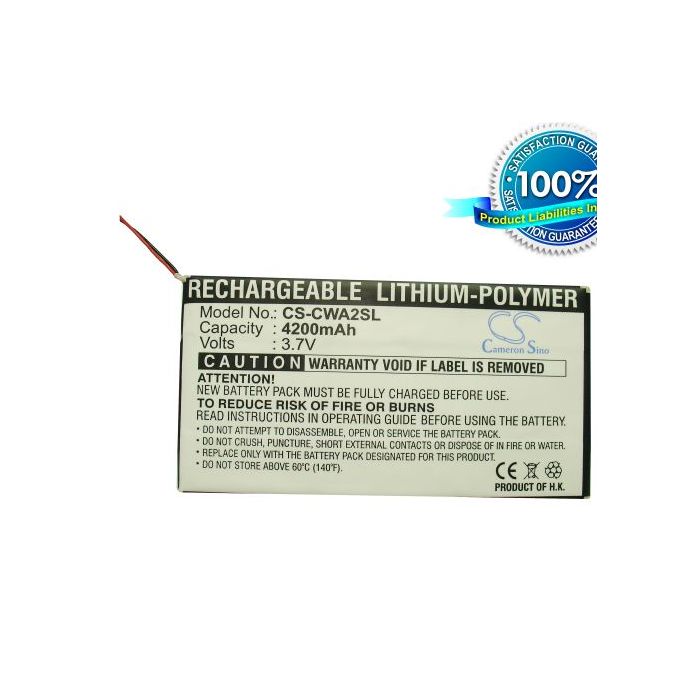 Cowon A2 20GB, A2 30GB akku 4200 mAh