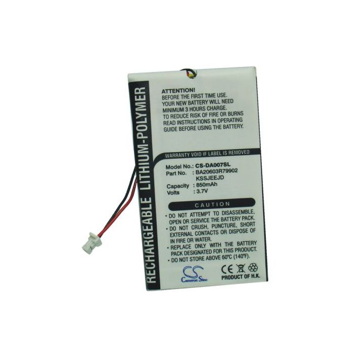 Creative Zen Neeon, Zen Neeon 2, DAP-MD0005 akku 850 mAh