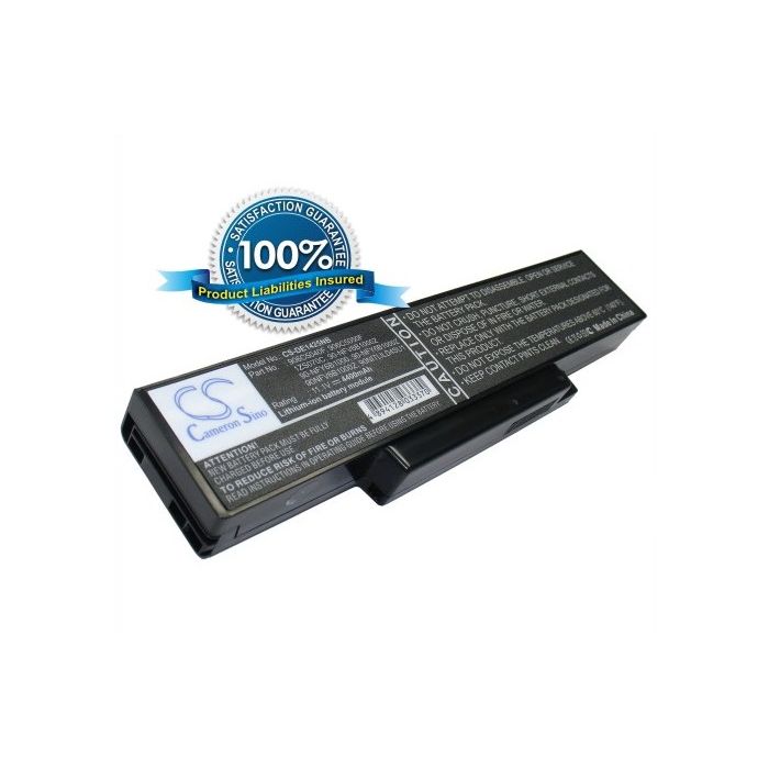 Dell Inspiron 1425, D1425, 1427  akku 4400 mAh - Musta