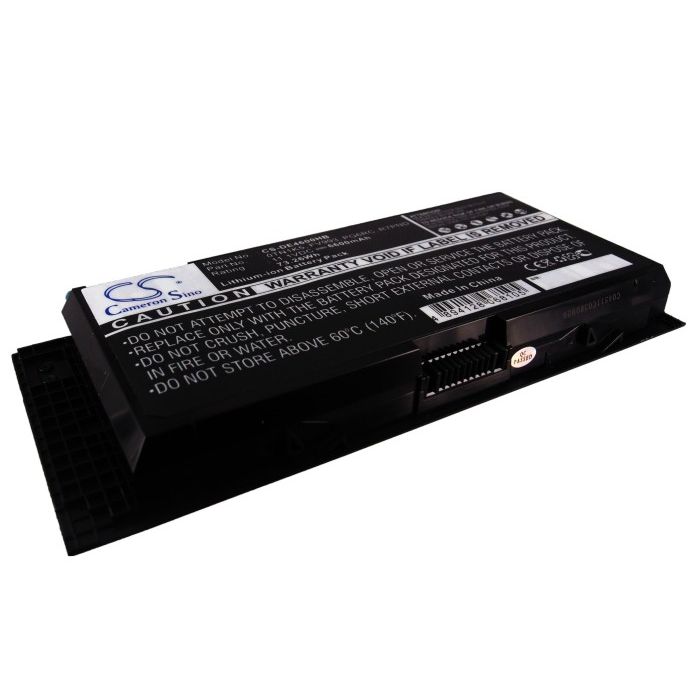 Dell Precision M4600, Precision M4700, Precision M6600 akku 6600 mAh - Musta