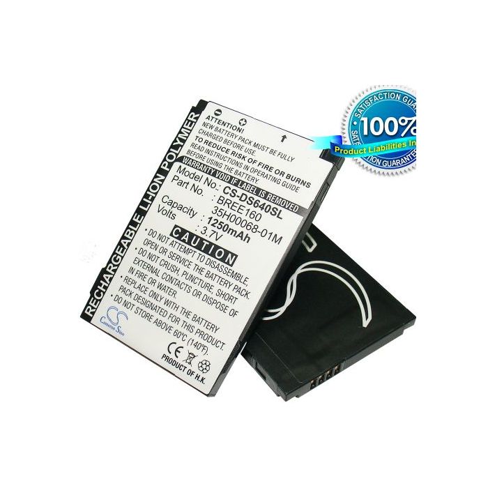 HTC Iris, S640, Iris 100 akku 1250 mAh