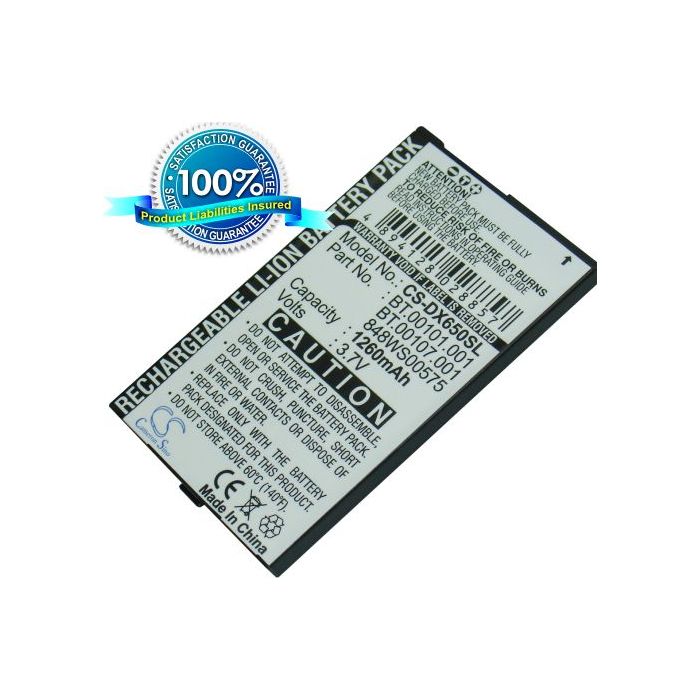Acer Tempo DX650 akku 1260 mAh