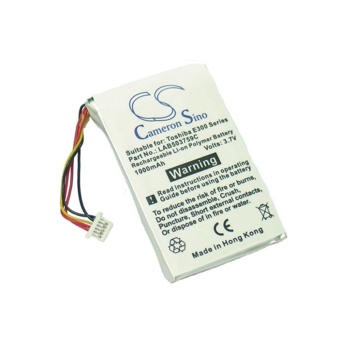 Toshiba Genio E300, Genio E310, Genio E330, Genio E335, Genio E340, Genio E350, Genio E355 akku 1000 mAh