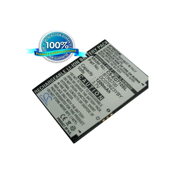 Toshiba Portege G710 akku 1200 mAh