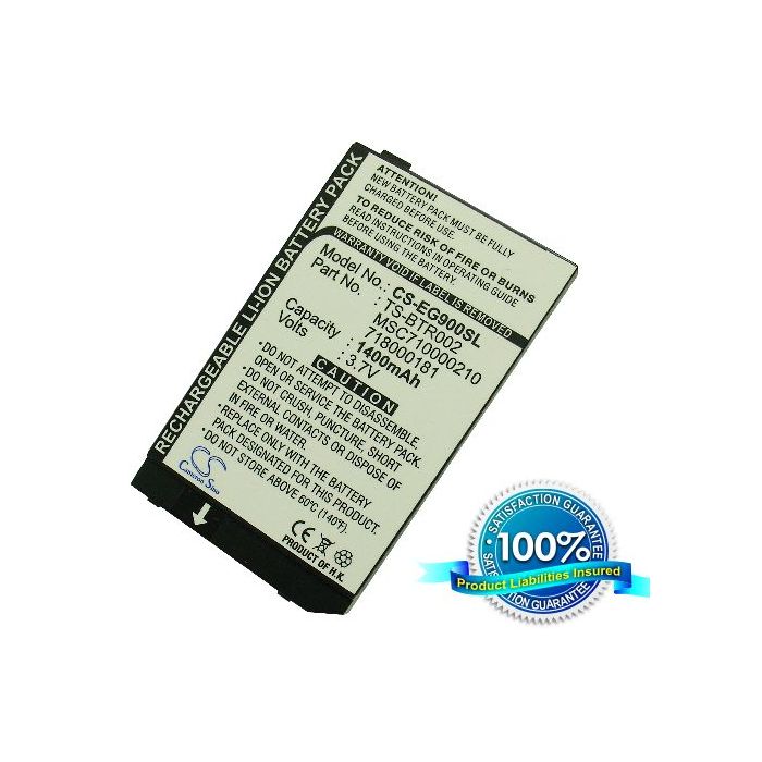 Toshiba Portege G900, Portege G910, Portege G920 akku 1350 mAh