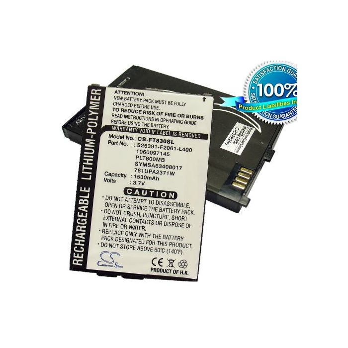 Fujitsu Loox T800, Loox T810, Loox T830 akku 1530 mAh