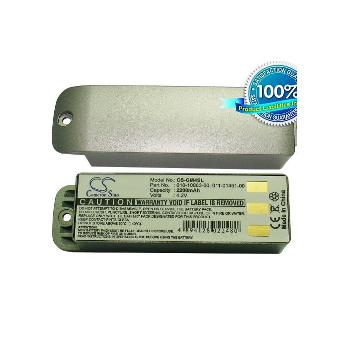 Garmin Zumo 400, Zumo 450, Zumo 500, Zumo 500 Deluxe, Zumo 550 akku 2200 mAh