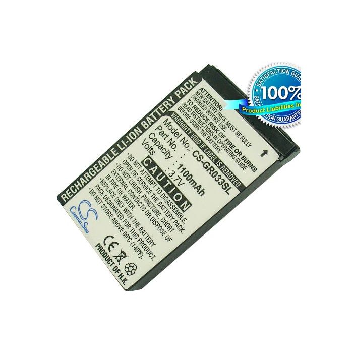 Rikaline GPS-6033, 6030 akku 1000 mAh