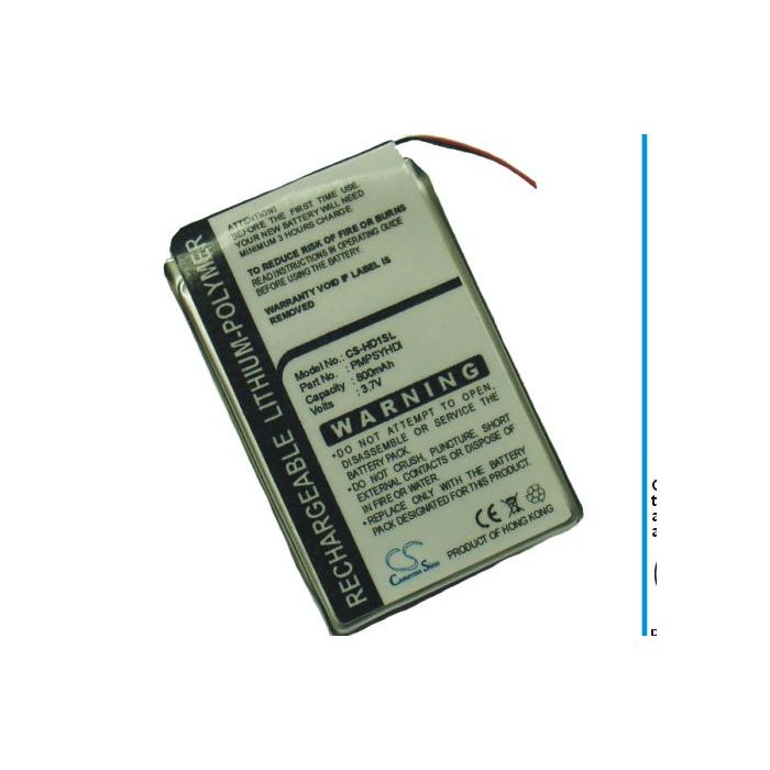 Sony NW-HD1 MP3 Player akku 800 mAh