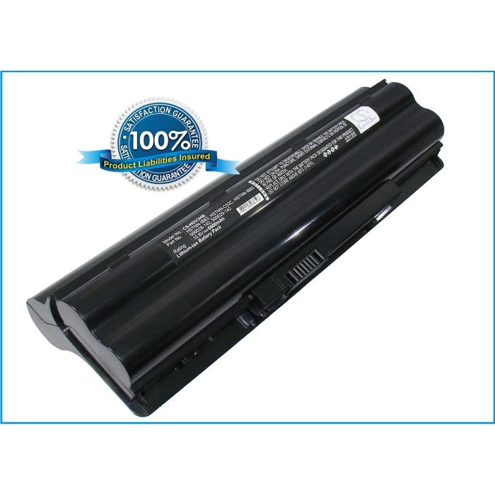HP Pavilion dv3 akku 6600 mAh - Musta