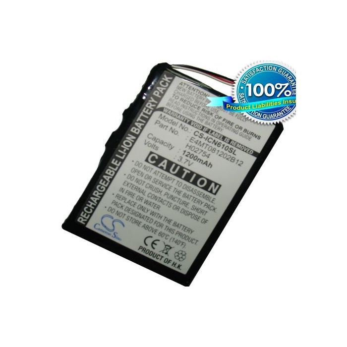 Navman N60i Navpix akku 1200 mAh