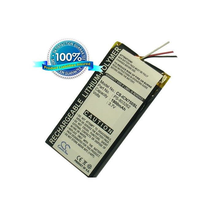 Navman iCN720, iCN750 akku 1900 mAh