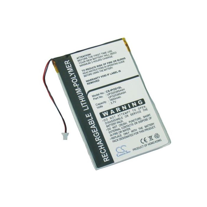 iPOD 1 / 2 Sukupolvi akku 1600 mAh