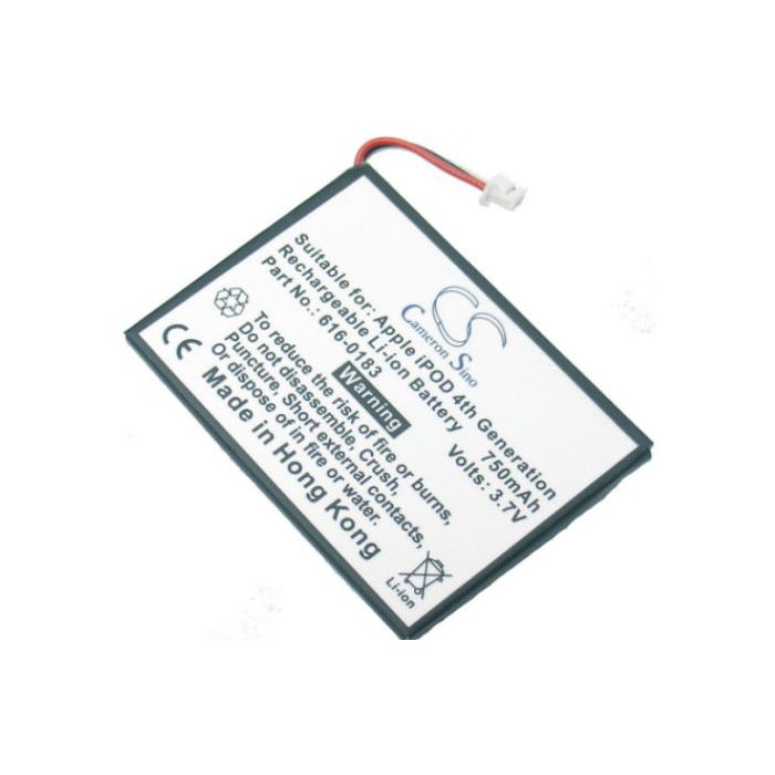 iPOD 4. Sukupolvi akku 750 mAh