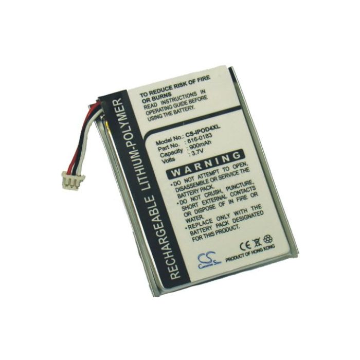 iPOD 4. Sukupolvi tehoakku 900 mAh / iPOD Photo 616-0183