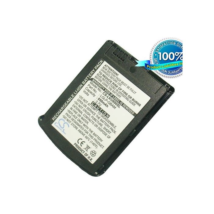 LG KU800 akku 850 mAh