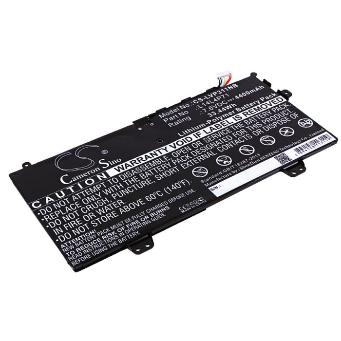 Lenovo 80J80021US, Yoga 3 11-5Y10, Yoga 3 Pro 11 akku 4400 mAh