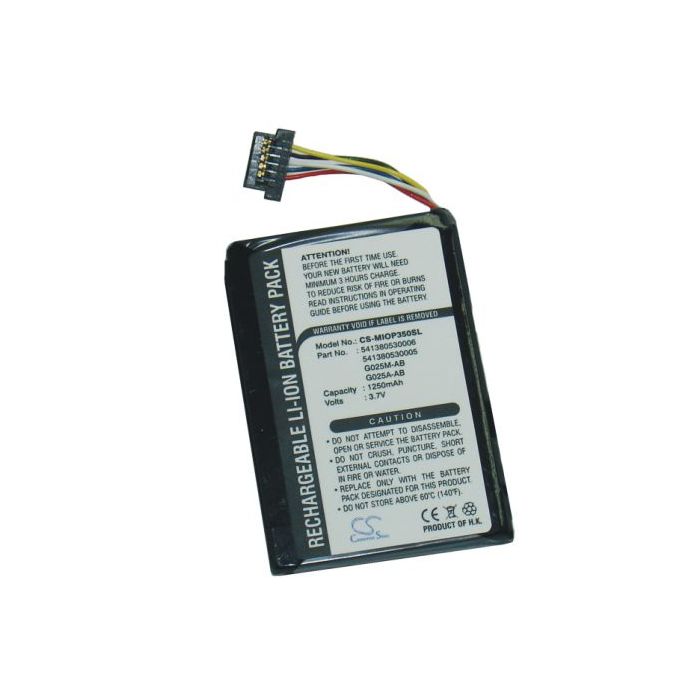 Navman Pin, Praktiker LooxMedia 6500 akku 1250 mAh