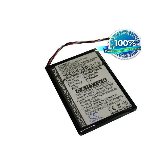 Mio Moov 500, Mio Moov 510, Mio Moov 560, Mio Moov 580 akku 750 mAh