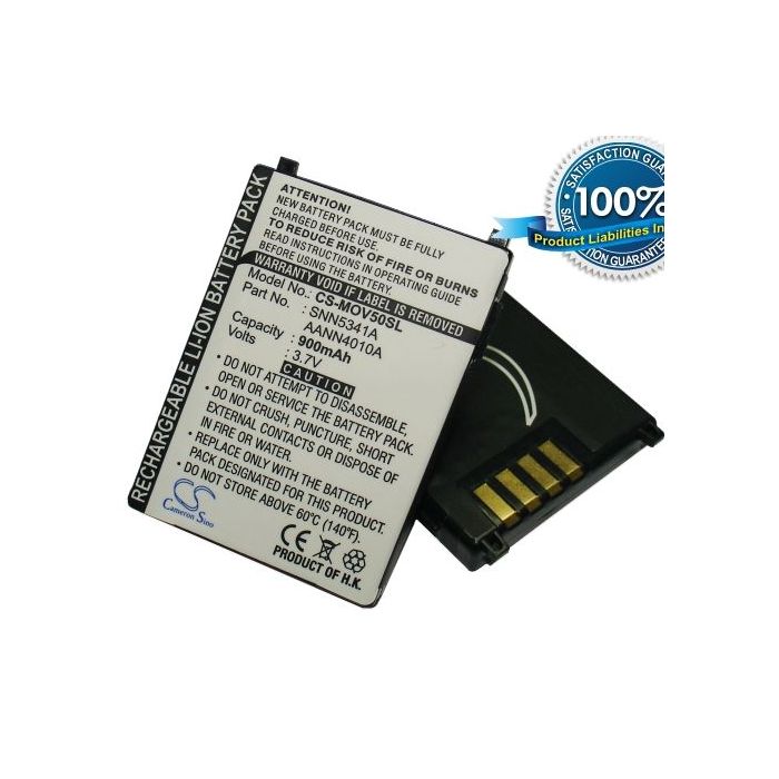 Cameron Sino tarvikeakku Motorola V2188, V3688, L2000, 2088, 3690, 3620, P7789, 8160, T189, P7389, V50, V998, L708WINGS, V998+, V8060, V8062, V8068, V8160, V8162, P7389, v8260 akku 900 mAh