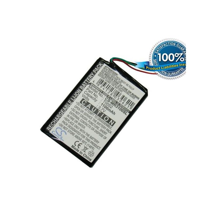 Magellan Maestro 3000, Maestro 3100, Maestro 3140, Maestro 3200 akku 1100 mAh