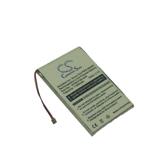 Sony Clie PEG-N600C, Clie PEG-N610, Clie PEG-N610C, Clie PEG-N710, Clie PEG-N750, Clie PEG-N750C, Clie PEG-N760, Clie PEG-N760C, Clie PEG-N770, Clie PEG-N770C akku 1100 mAh