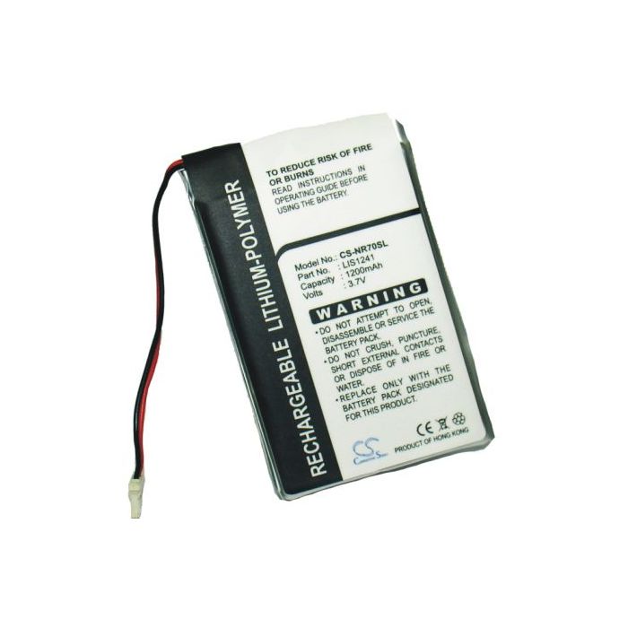 Sony Clie PEG-NR60, Clie PEG-NR60V, Clie PEG-NR70, Clie PEG-NR70V, Clie PEG-NX60, Clie PEG-NX70, Clie PEG-NR70VL, Clie PEG-NX73V, Clie PEG-NX80, Clie PEG-NX80V, Clie PEG-SJ33, Clie PEG-TG50, Clie PEG-TH55 akku 1200 mAh