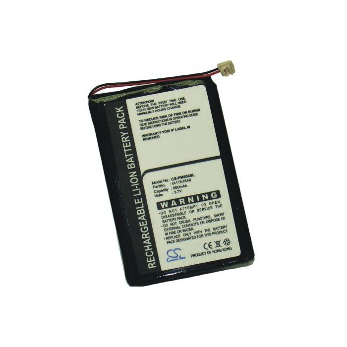 Palm M550, TUNGSTEN T1, TUNGSTEN T2, TUNGSTEN T3, Zire 31, Zire 71, Zire 72, Zire 72s akku 850 mAh