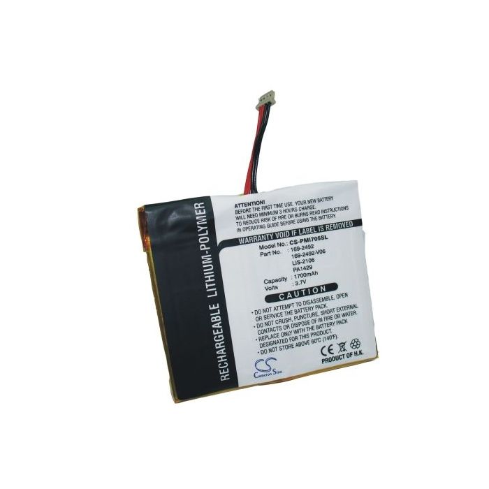 Palm i705, Tungsten C, Tungsten W akku 1700 mAh