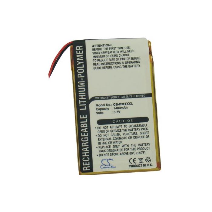 Palm Tungsten TX tehoakku 1400 mAh