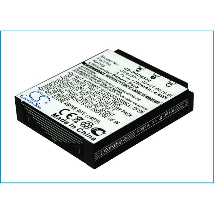 Hitachi 02491-0028-01 yhteensopiva akku 1250 mAh