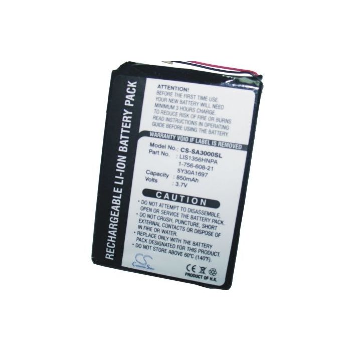 Sony NW-A3000V, NW-A3000 akku 850 mAh