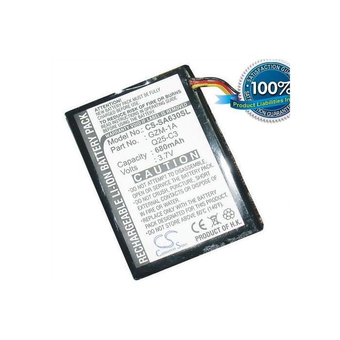 Philips GoGear HDD6330 30GB akku 680 mAh