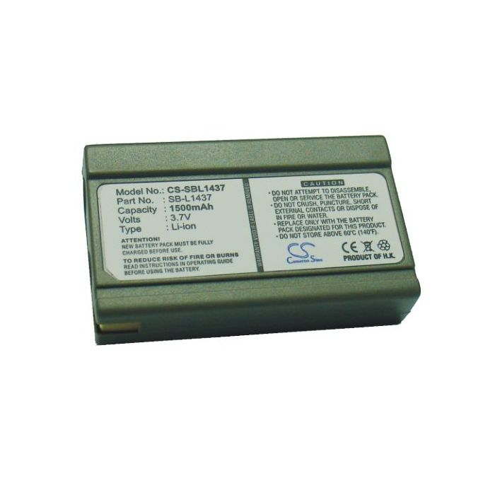 Samsung SB-L1437, SLB-1437 yhteensopiva akku 1500 mAh
