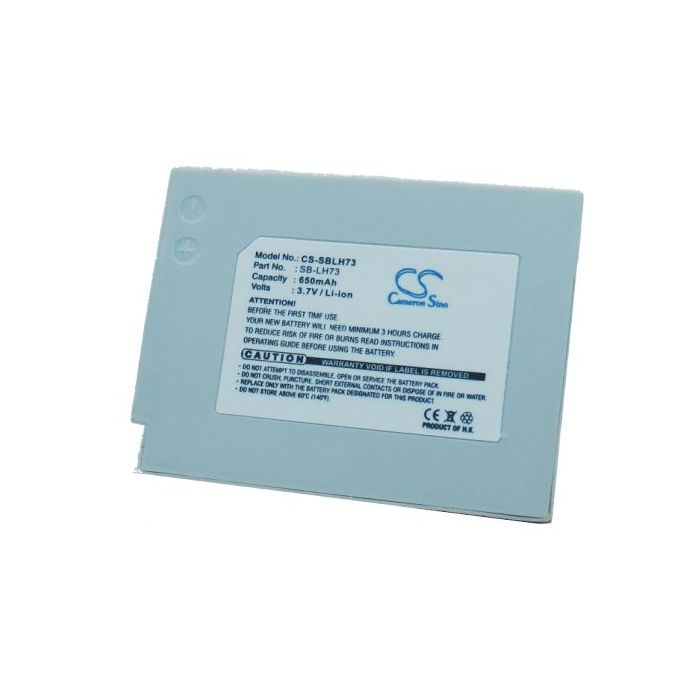 Samsung SB-LH73 yhteensopiva akku 650 mAh