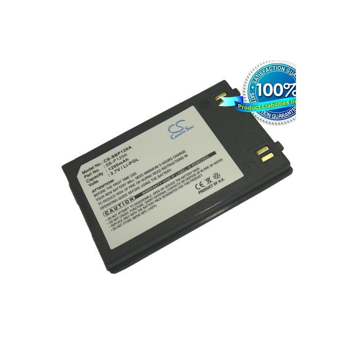 Samsung SB-P120A, SB-P120ASL, SB-P120ABC, SB-P120ABK yhteensopiva akku 1200 mAh