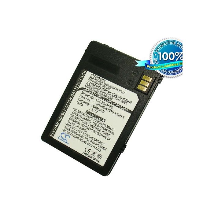 Siemens / Benq S45, S45i, ME45, 6618, 3618 akku 840 mAh