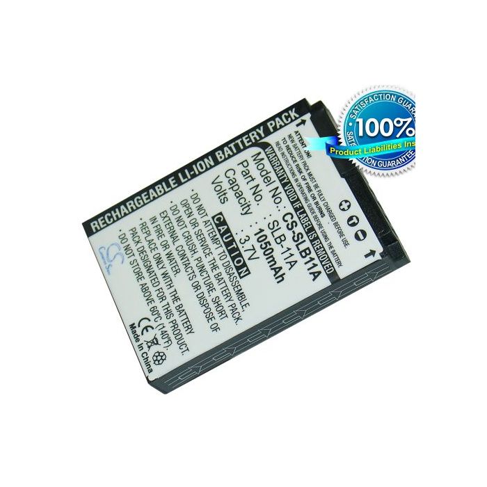 Samsung SLB-11A yhteensopiva akku 1050 mAh