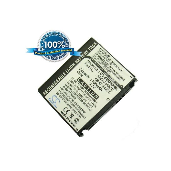 Samsung SGH-D908, SGH-D900, SGH-D900i, SGH-E788, SGH-D900B, SGH-E788, SGH-E690, SGH-M359, SGH-E780, SGH-E783 akku 700 mAh