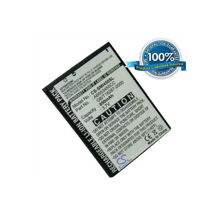 Samsung SGH-i450, SGH-i458 akku 850 mAh