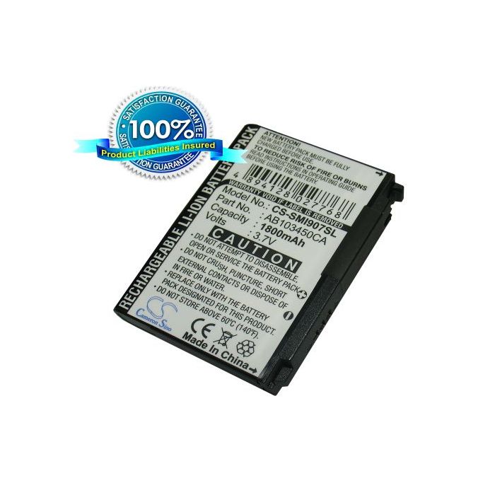 Samsung Epix SGH-i907 akku 1800 mAh