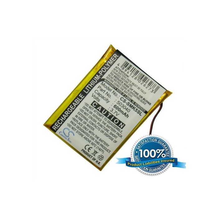 Samsung YP-K5, YP-K5J akku 600 mAh