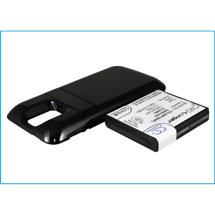 Samsung Galaxy S Hercules tehoakku erillisellä laajennetulla valkoisella takakannella 3400 mAh