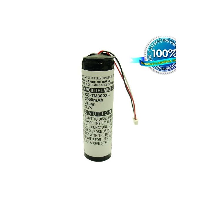 TomTom Go 300, Go 400, Go 500, Go 530, Go 530T, Go 510, Go 510T, Go 600, Go 710, Go 910 akku 2600 mAh